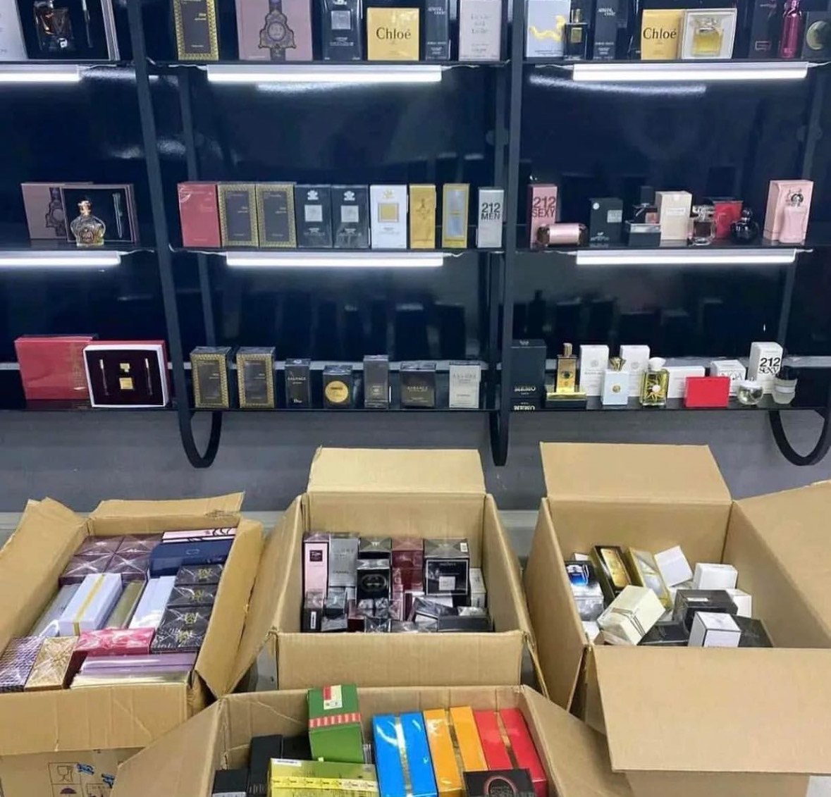 perfume liquidation pallets