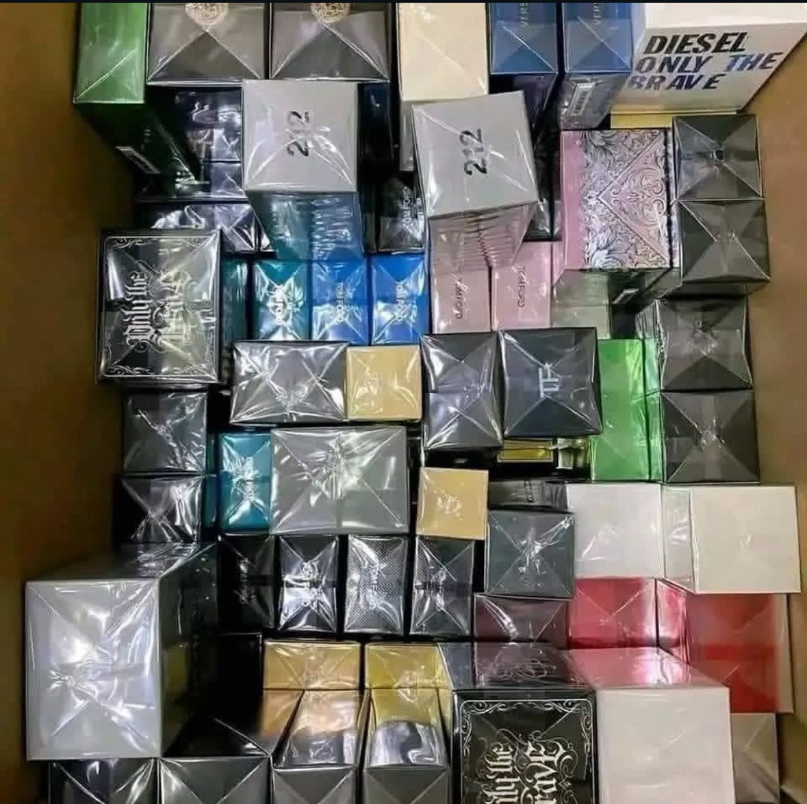 perfume liquidation pallets