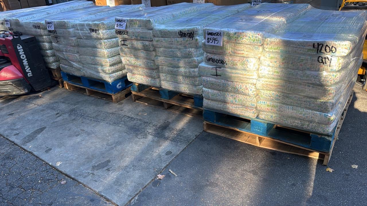 Pallet Of Diapers