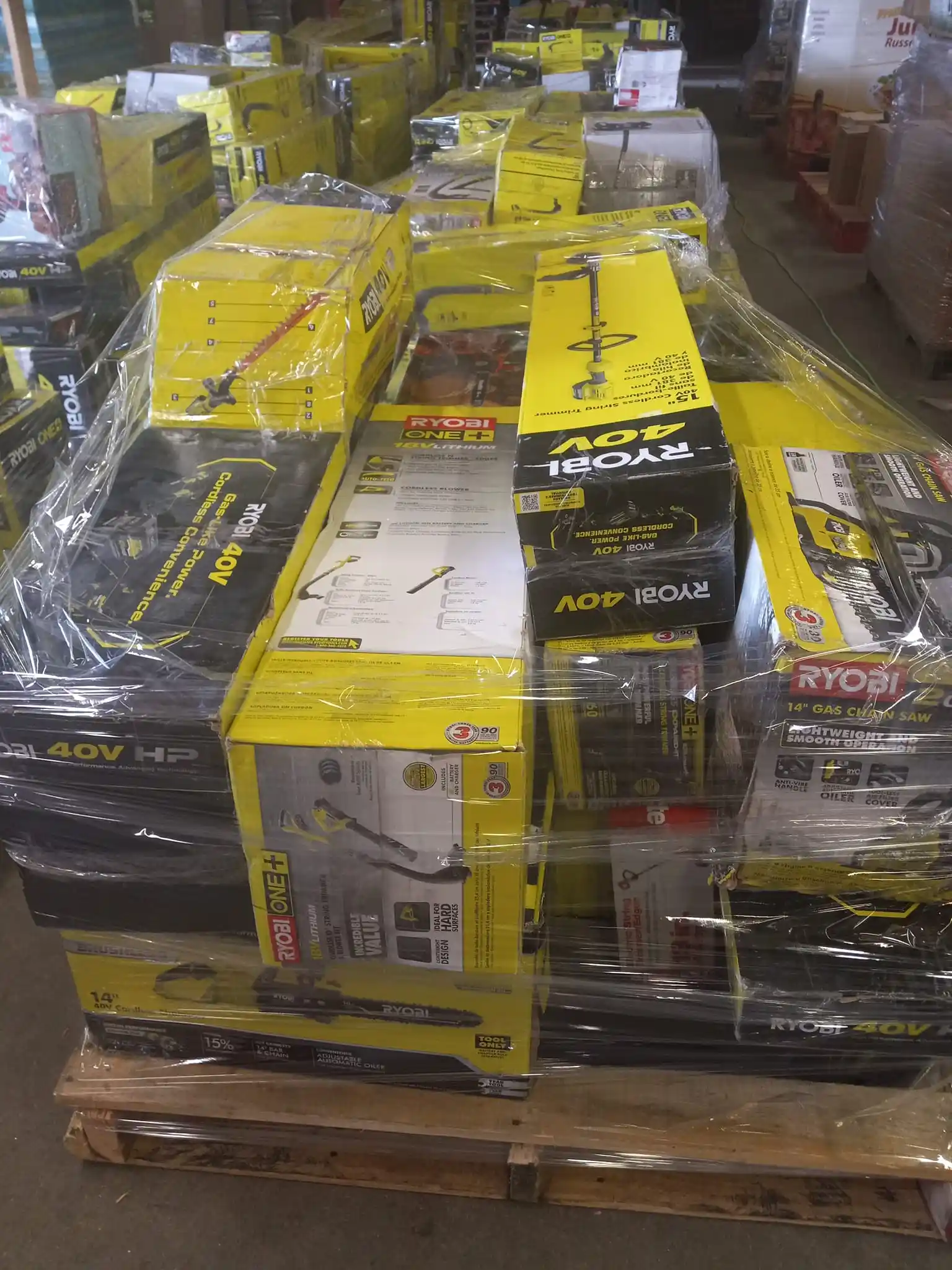 Buy Ryobi Tool Pallets For Sale (60–90 Tools - $650)